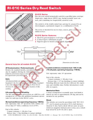 RI-01CA datasheet  